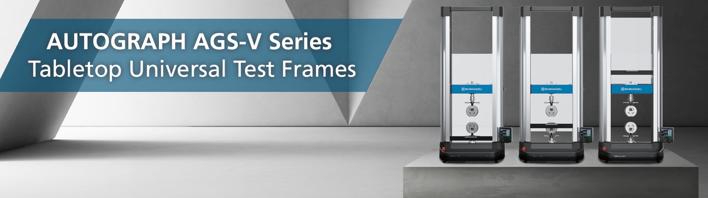AUTOGRAPH AGS-V Series Tabletop Universal Test Frames