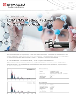 LC/MS/MS Method Package for D/L Amino Acids