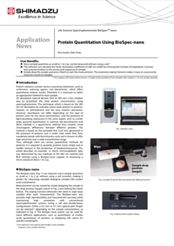 Protein Quantitation Using BioSpec-nano