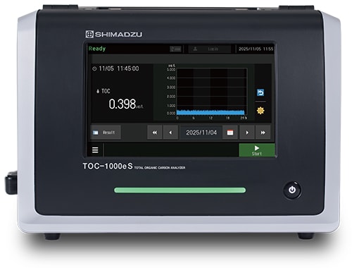 Key features of the TOC-1000e S On-Line TOC Analyzer for Ultrapure Water in the Semiconductor Industry