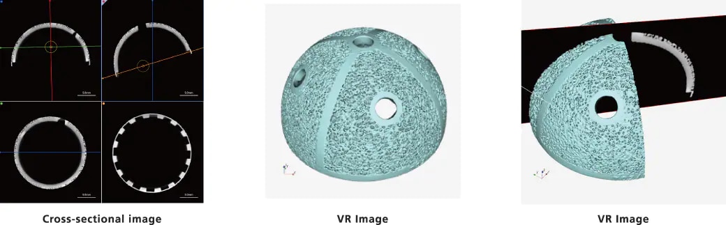 Metallic AM: Acetabular samples