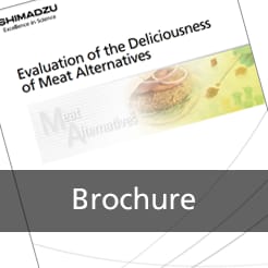 Evaluation of the Deliciousness of Meat Alternatives