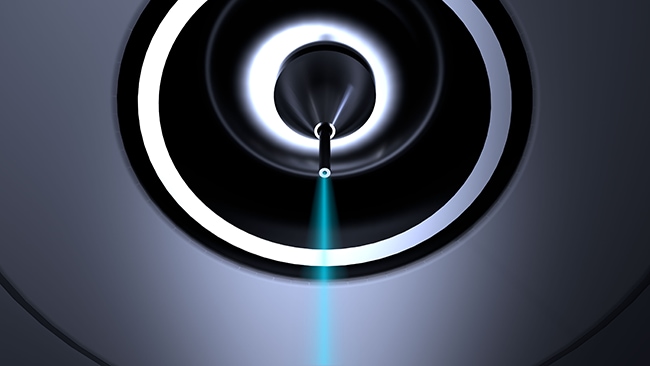 Better heat distribution of ionization source